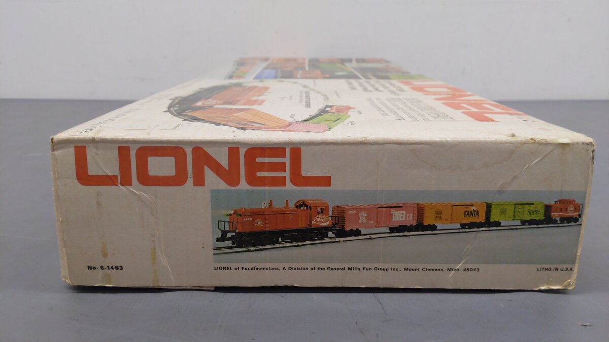 Lionel 6-1463 Coca-Cola Diesel Freight Train Set VG/Box