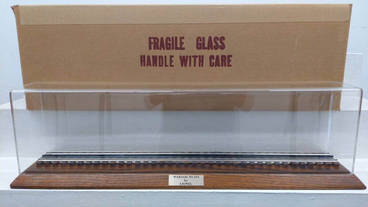 Lionel 484 Wabash Display Case Only EX/Box