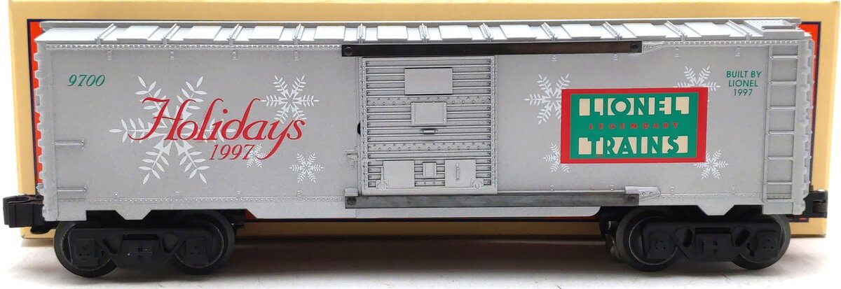 Lionel 6-16776 O Gauge Holiday Railsounds Boxcar LN/Box