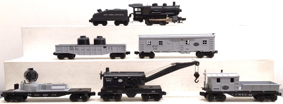 Lionel 6-1502 Lionel  O Gauge NYC Yard Chief Steam Freight Train Set EX/Box