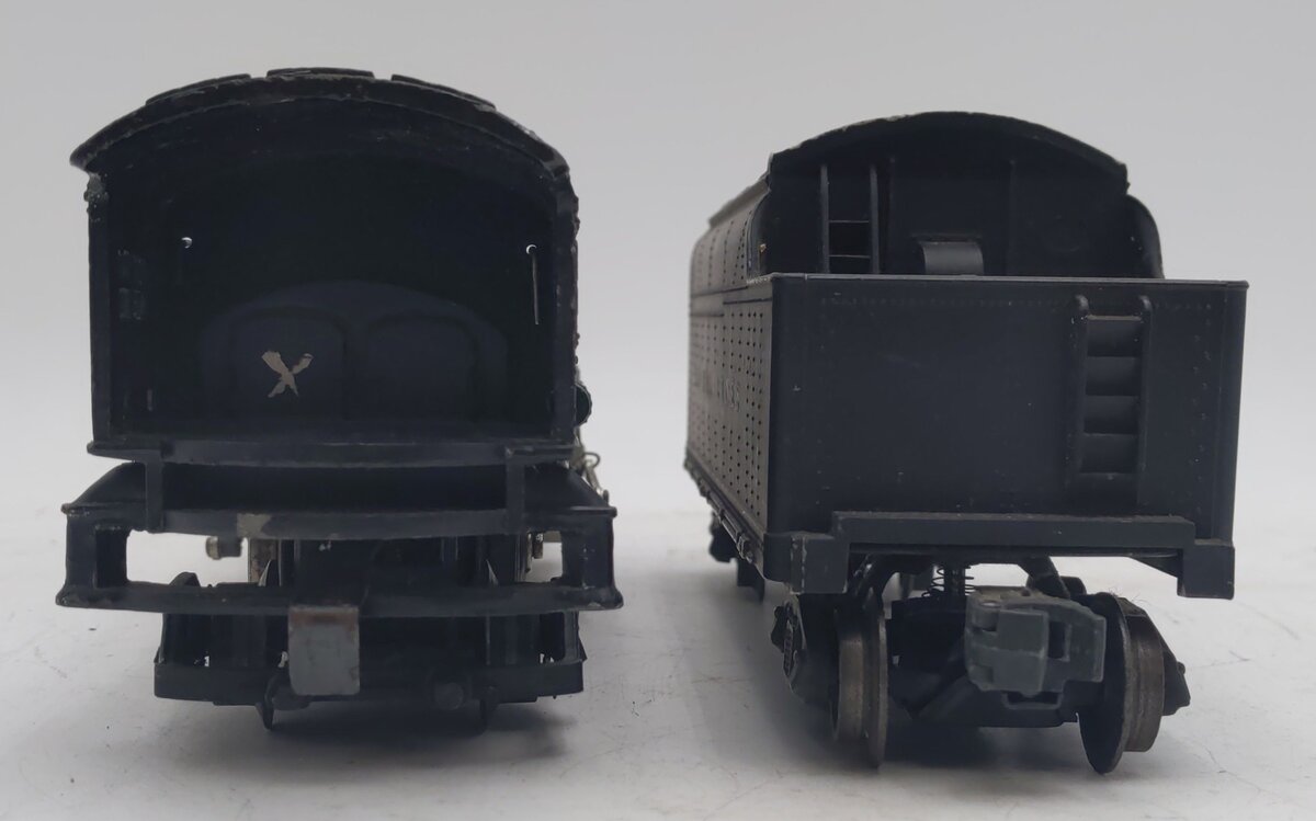 Lionel 1666 Vintage O 2-6-2 Die-Cast Steam Locomotive & Tender VG
