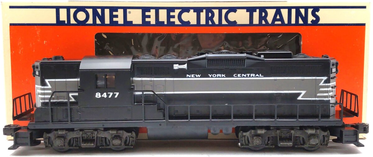 Lionel 6-8477 O Gauge New York Central GP9 Powered Diesel Engine #8477 with Horn EX/Box