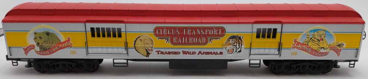 K-Line K4416-0100 O Gauge Lions & Tigers & Bears 18" Heavyweight Baggage Car EX/Box