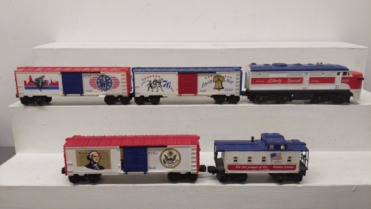 Lionel 6-1577 O Liberty Special Set VG/Box
