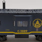 K-Line K612-1091 O Gauge Baltimore & Ohio Illuminated Bay Window Caboose EX/Box