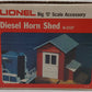 Lionel 6-2127 O Lionelville Assembled Battery Operated Diesel Horn Shed EX/Box