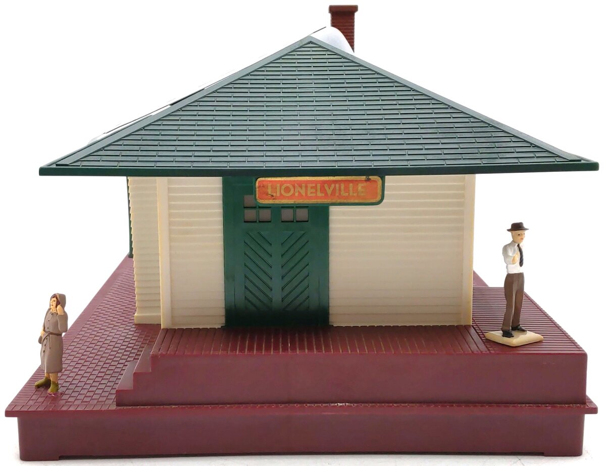 Lionel 6-2133 O Scale Illuminated Freight Station Assembled - Custom VG/Box