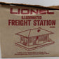 Lionel 6-2133 O Scale Illuminated Freight Station Assembled - Custom VG/Box