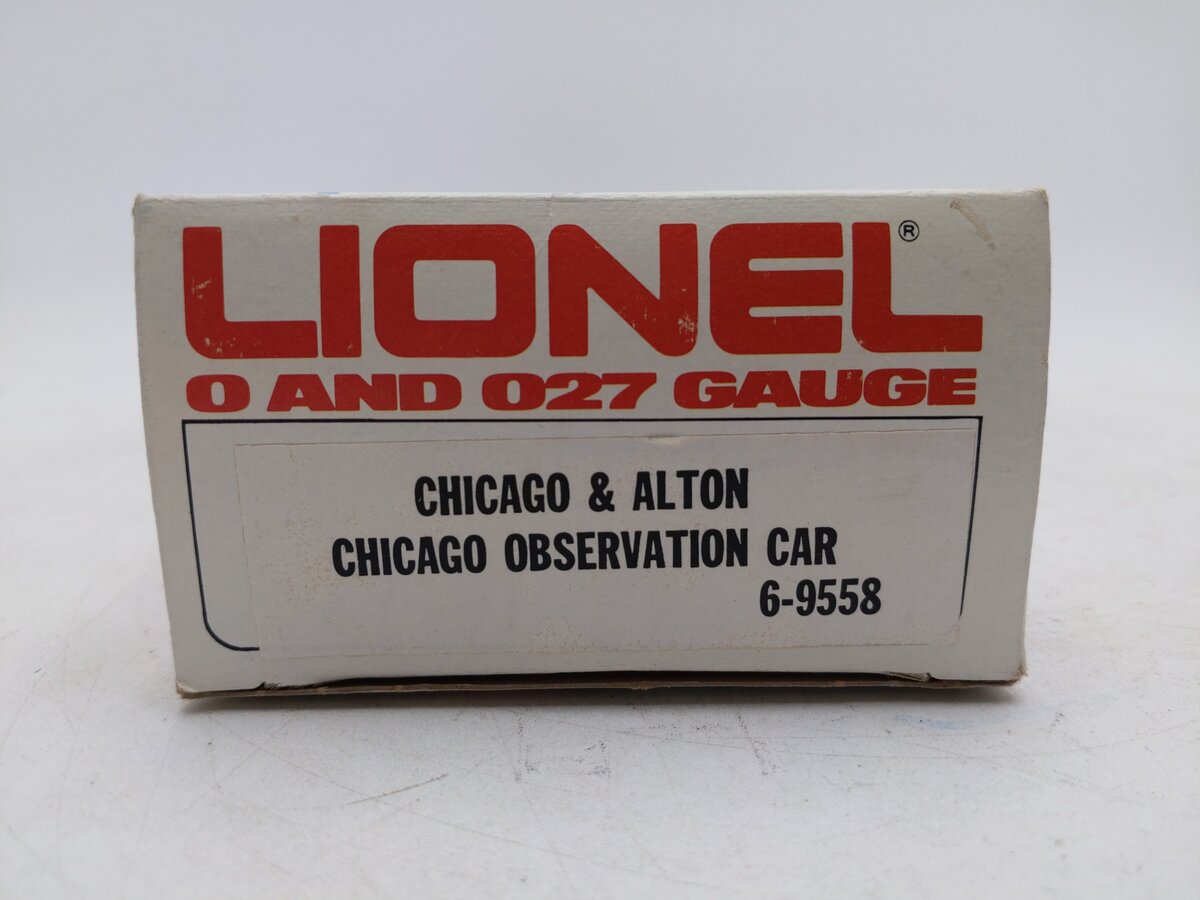 Lionel 6-9558 O Gauge Chicago & Alton 