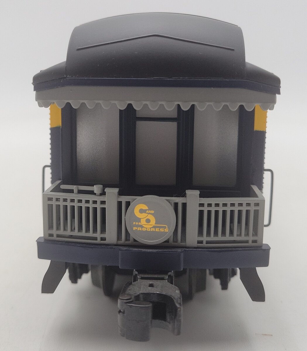 Lionel 6-19091 O Gauge Chesapeake and Ohio Heavyweight Observation Car #2574 EX/Box