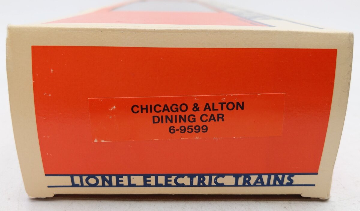 Lionel 6-9599 O Gauge Chicago & Alton "Bloomington" Dining Car EX/Box