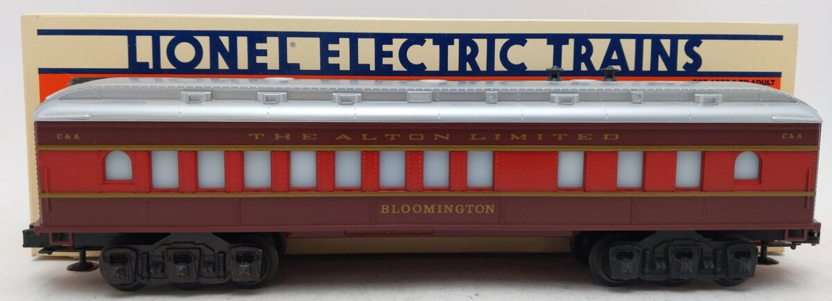 Lionel 6-9599 O Gauge Chicago & Alton "Bloomington" Dining Car EX/Box