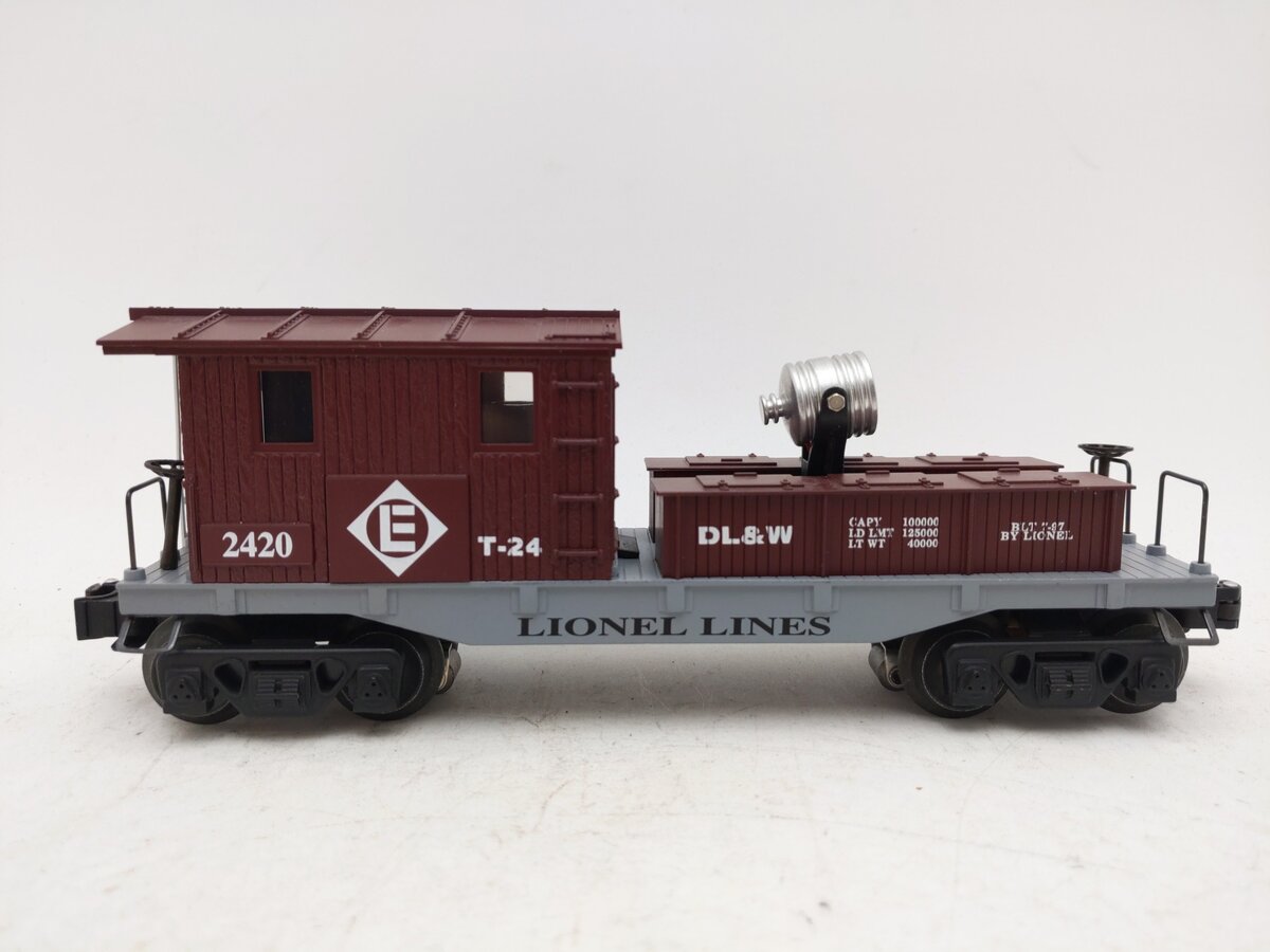 Lionel 6-19737 O Gauge Lackawanna Searchlight Caboose #2420 EX/Box