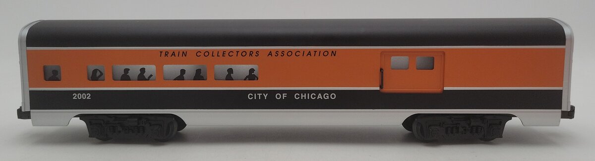 Lionel 6-52250 O Gauge TCA City of Chicago Aluminum Combination Car #2002 EX/Box