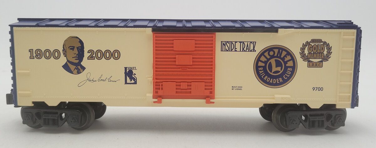Lionel 6-19991 O Gauge LRRC Gold Member Box Car EX/Box