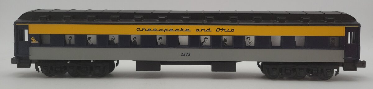 Lionel 6-19089 O Chesapeake & Ohio Heavyweight Passenger Car #2572 EX/Box