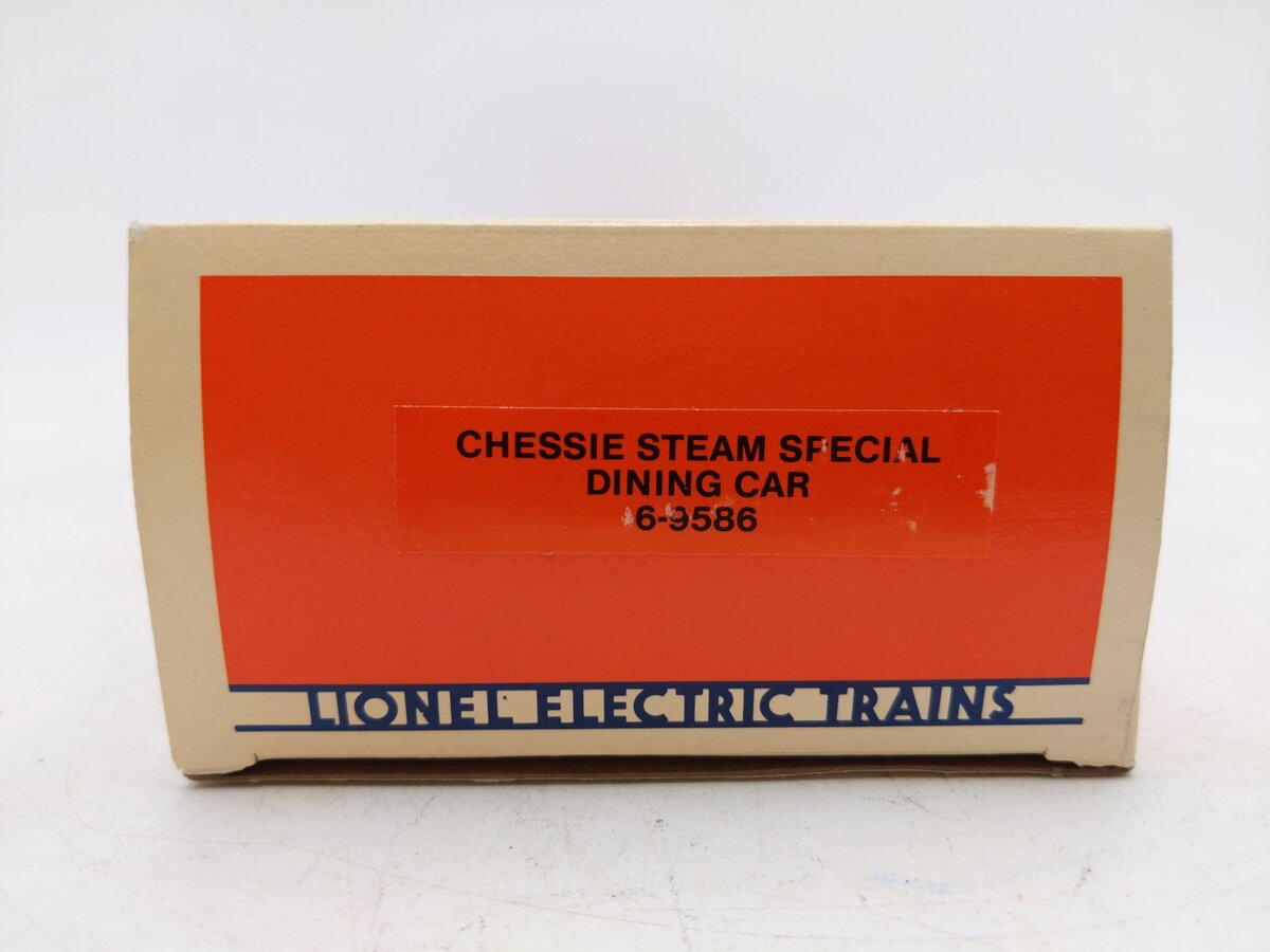 Lionel 6-9586 O Gauge Chessie Steam Special Dining Car #9586 EX/Box