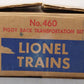 Lionel 460 Vintage O Piggyback Loader Set VG/Box