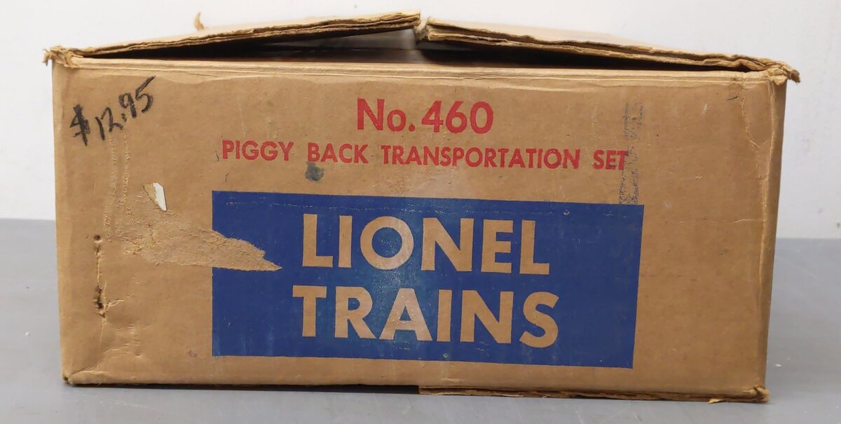 Lionel 460 Vintage O Piggyback Loader Set VG/Box
