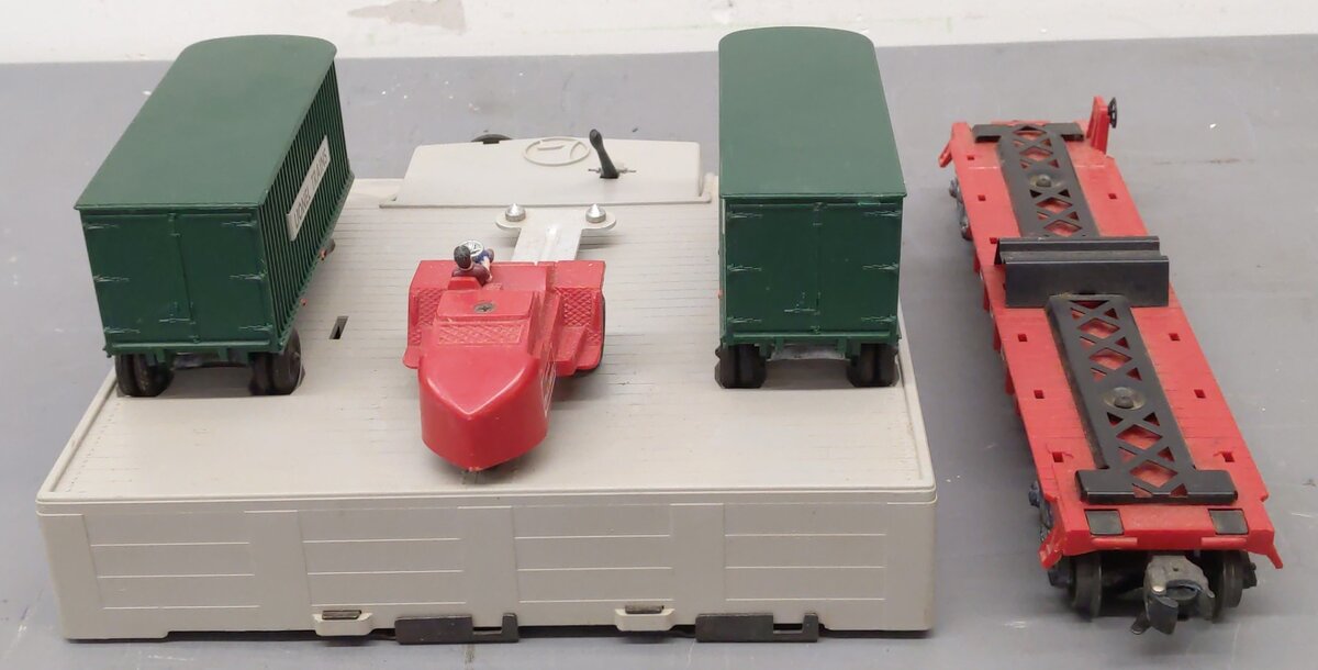 Lionel 460 Vintage O Piggyback Loader Set VG/Box