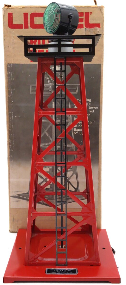 Lionel 6-2494 Rotary Beacon Tower LN/Box