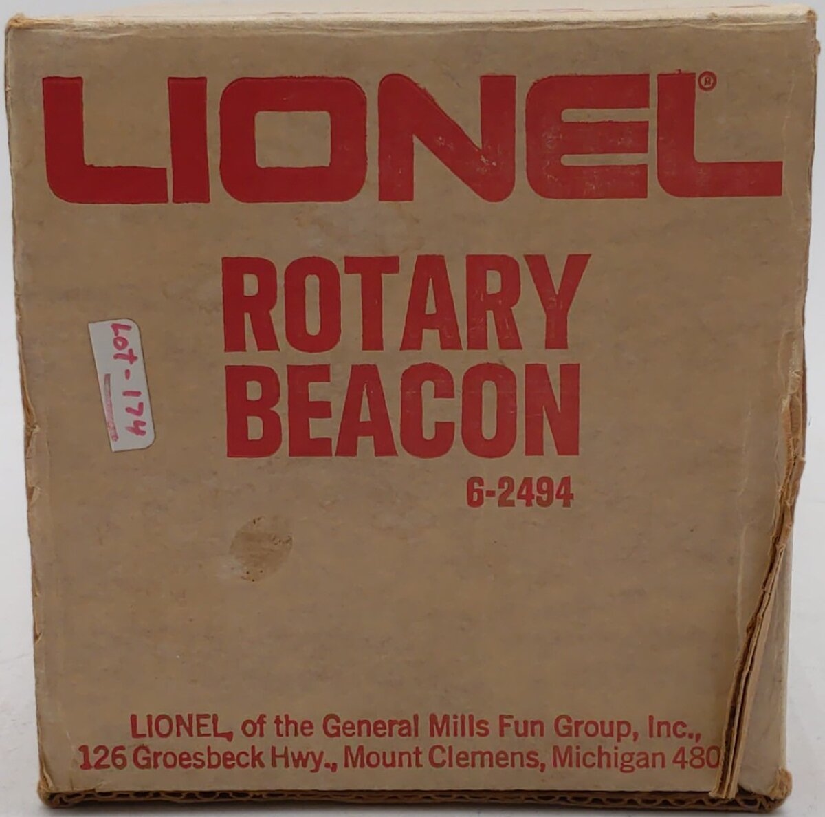 Lionel 6-2494 Rotary Beacon Tower LN/Box