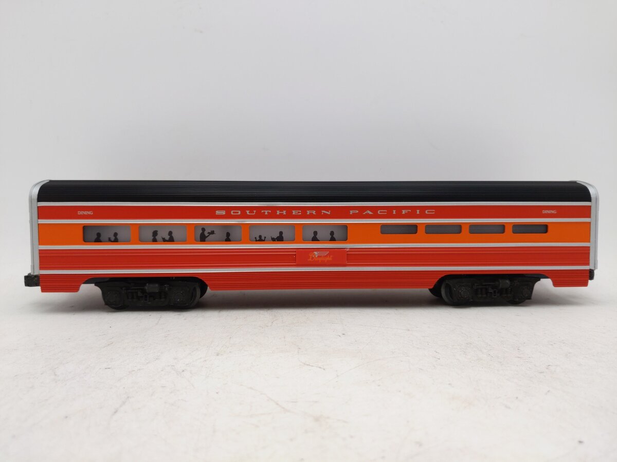Lionel 6-7204 O Gauge Southern Pacific Daylight Aluminum Dining Car EX/Box