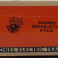 Lionel 6-7228 O Gauge Wabash Baggage Car (FF #1) EX/Box