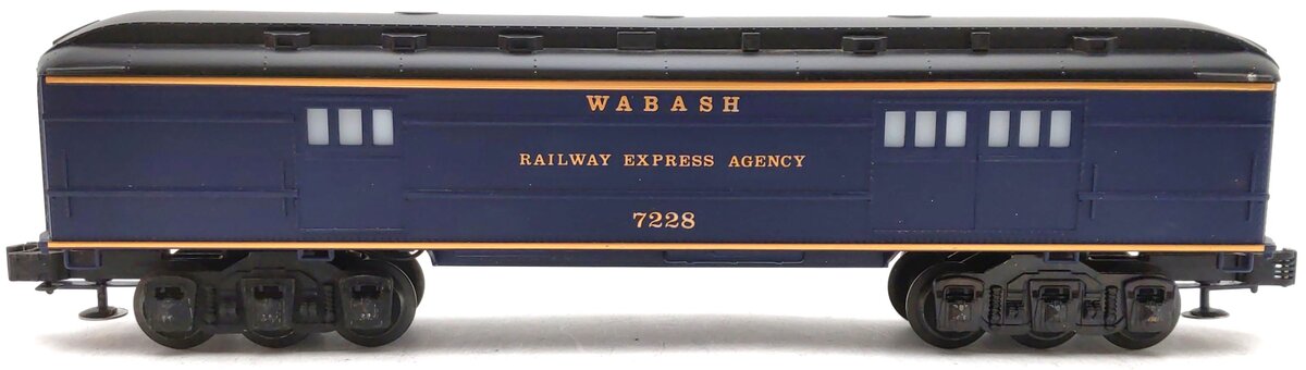 Lionel 6-7228 O Gauge Wabash Baggage Car (FF #1) EX/Box