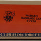 Lionel 6-7228 O Gauge Wabash Baggage Car (FF #1) EX/Box