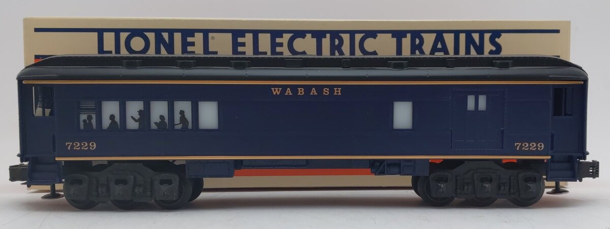 Lionel 6-7229 O Gauge Wabash Combination Car EX/Box