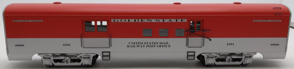 K-Line K4632-4301 O Gauge KCC Golden State Railway Post Office Baggage Car #4301 LN/Box