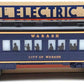 Lionel 6-7232 O Gauge Wabash "City of Wabash" Observation Car #7232 (FF #1) LN/Box
