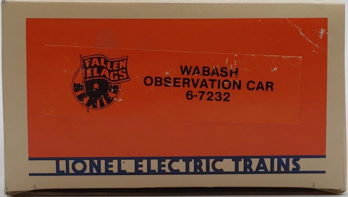 Lionel 6-7232 O Gauge Wabash 