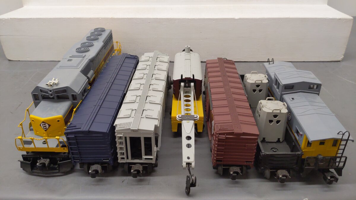 Lionel 6-1451 O Gauge Erie Lackawanna Limited Train Set VG/Box