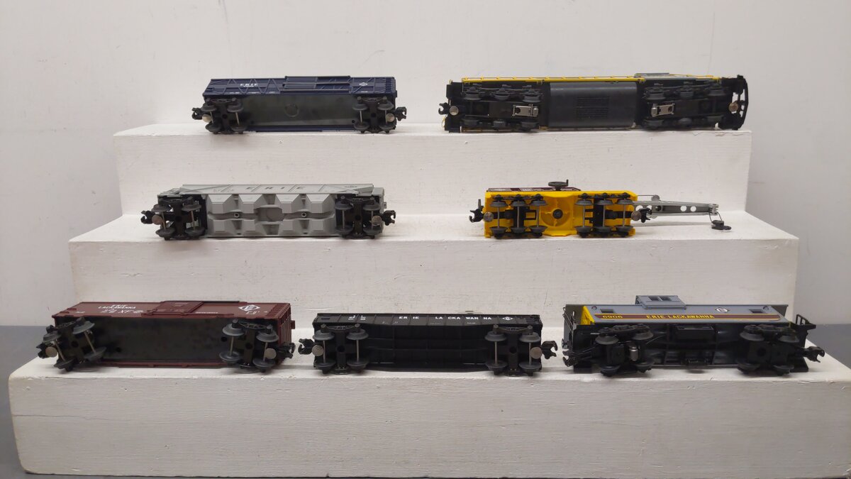 Lionel 6-1451 O Gauge Erie Lackawanna Limited Train Set VG/Box