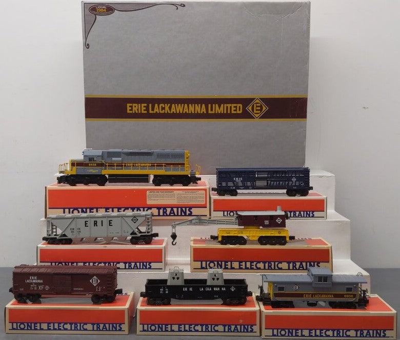 Lionel 6-1451 O Gauge Erie Lackawanna Limited Train Set VG/Box