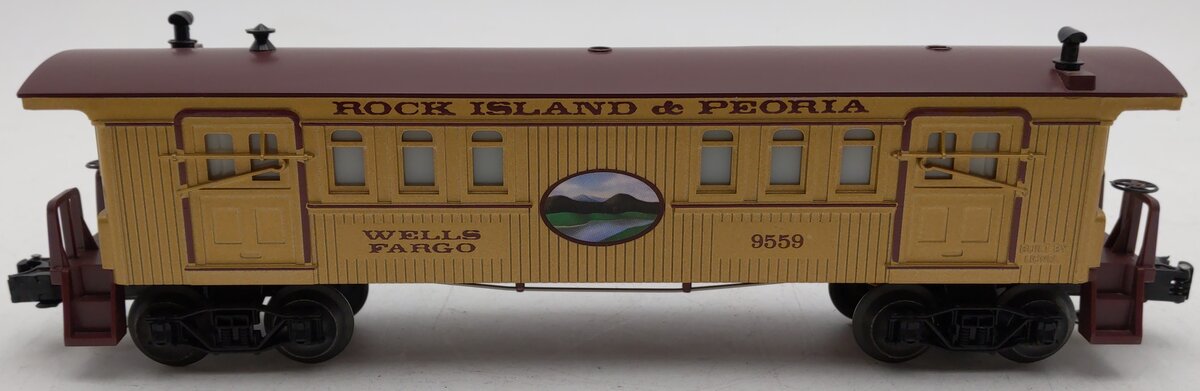 Lionel 6-9559 O Gauge Rock Island & Peoria Combine Car EX/Box