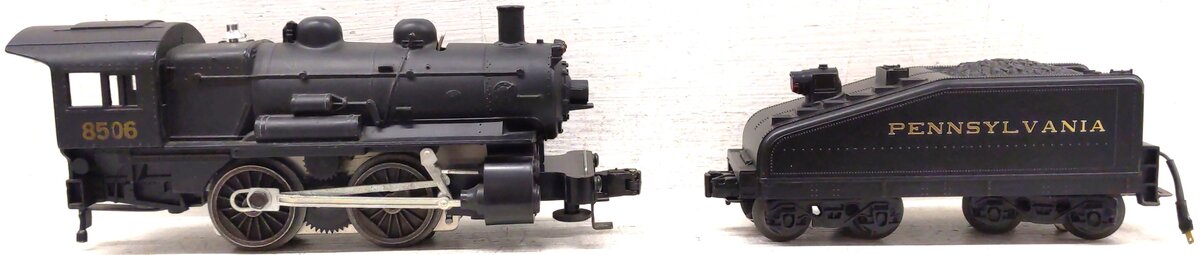 Lionel 6-8506 O Gauge Pennsylvania 0-4-0 Steam Switcher & Tender EX/Box