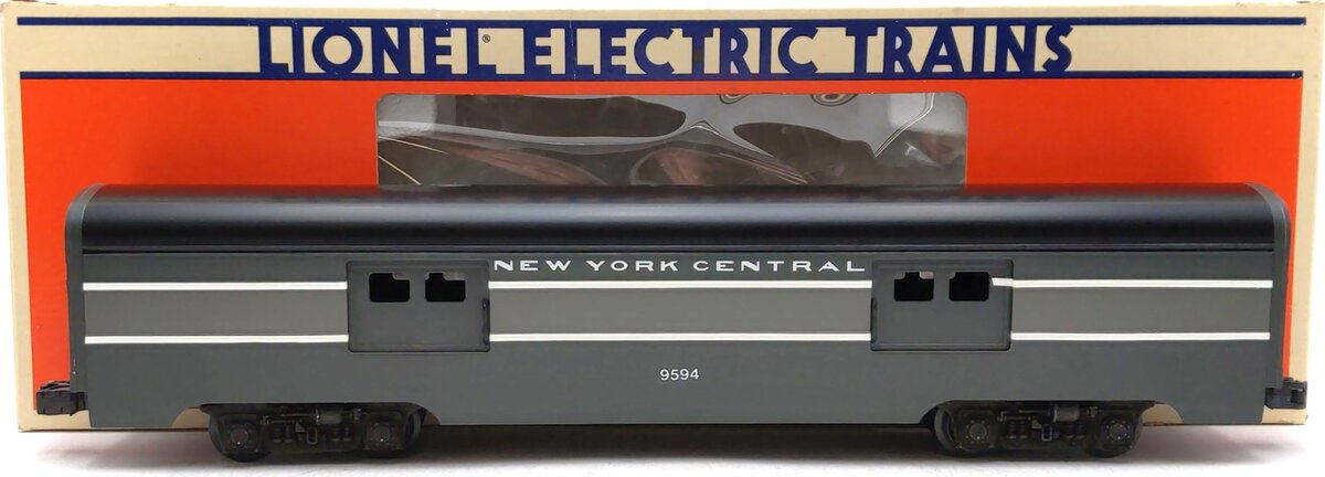 Lionel 6-9594 O Gauge New York Central Aluminum Baggage Car #9594 EX/Box