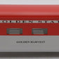 K-Line K4632-0427 O KCC Golden State "Golden Harvest" Aluminum Diner Car #427 LN/Box
