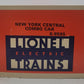 Lionel 6-9595 O Gauge New York Central Aluminum Combine Passenger Car #9595 EX/Box