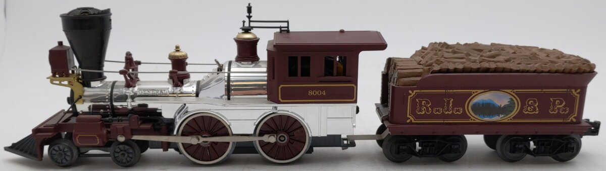 Lionel 6-8004 O Rock Island & Peoria Steam Locomotive & Tender EX/Box