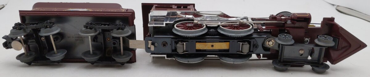 Lionel 6-8004 O Rock Island & Peoria Steam Locomotive & Tender EX/Box