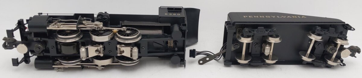 Williams 5200 O Gauge BRASS Pennsylvania 0-6-0 B6sb Steam Engine & Tender #6380 EX/Box