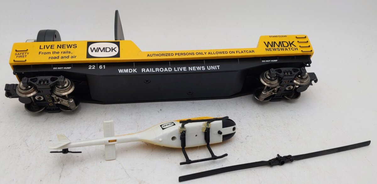 K-Line K705-7401 WMDK TV Camera Car with Suveillance Camera VG/Box
