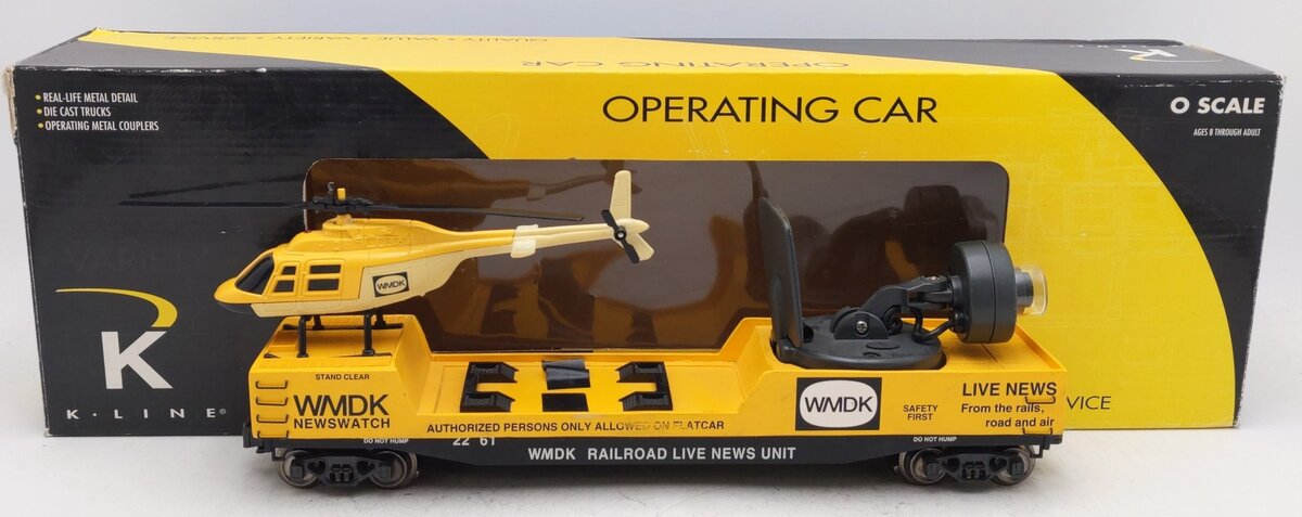 K-Line K705-7401 WMDK TV Camera Car with Suveillance Camera VG/Box