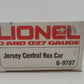 Lionel 6-9787 O Gauge Central of New Jersey Box Car EX/Box