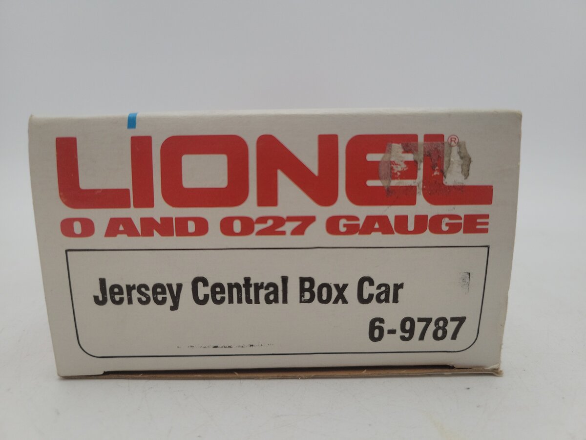 Lionel 6-9787 O Gauge Central of New Jersey Box Car EX/Box