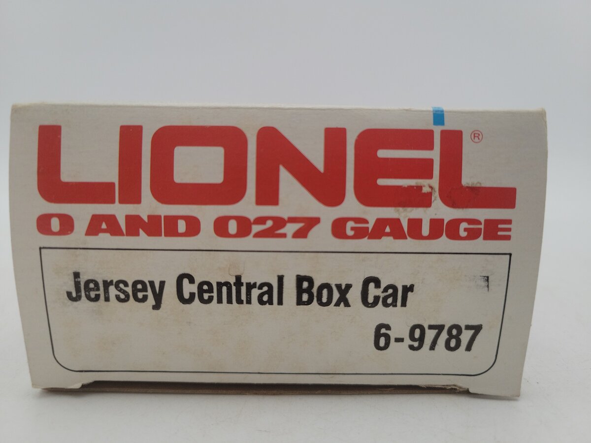 Lionel 6-9787 O Gauge Central of New Jersey Box Car EX/Box